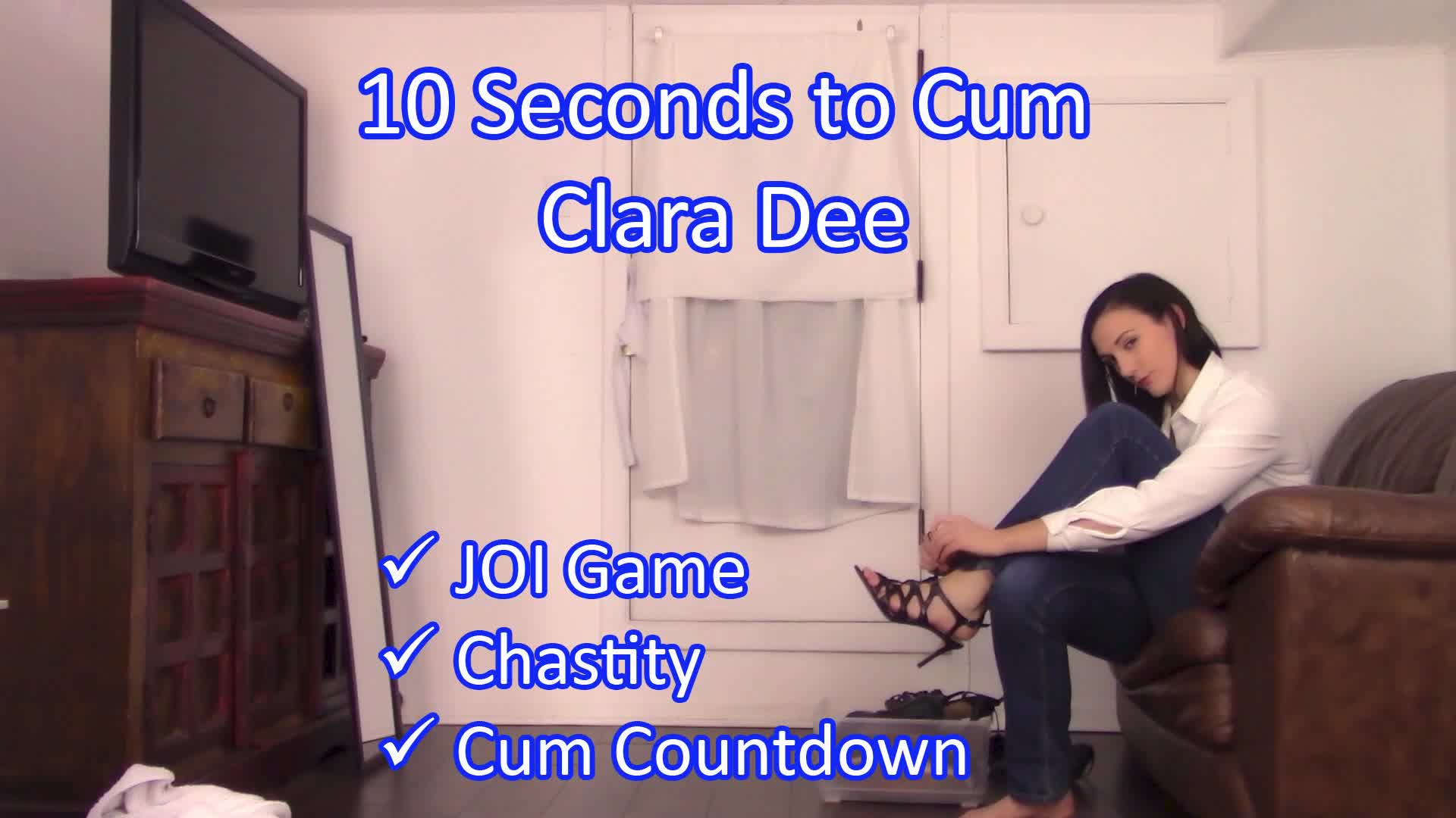 Chastity Games 4 - 10 Seconds to Cum - JOI game, cum countdown
