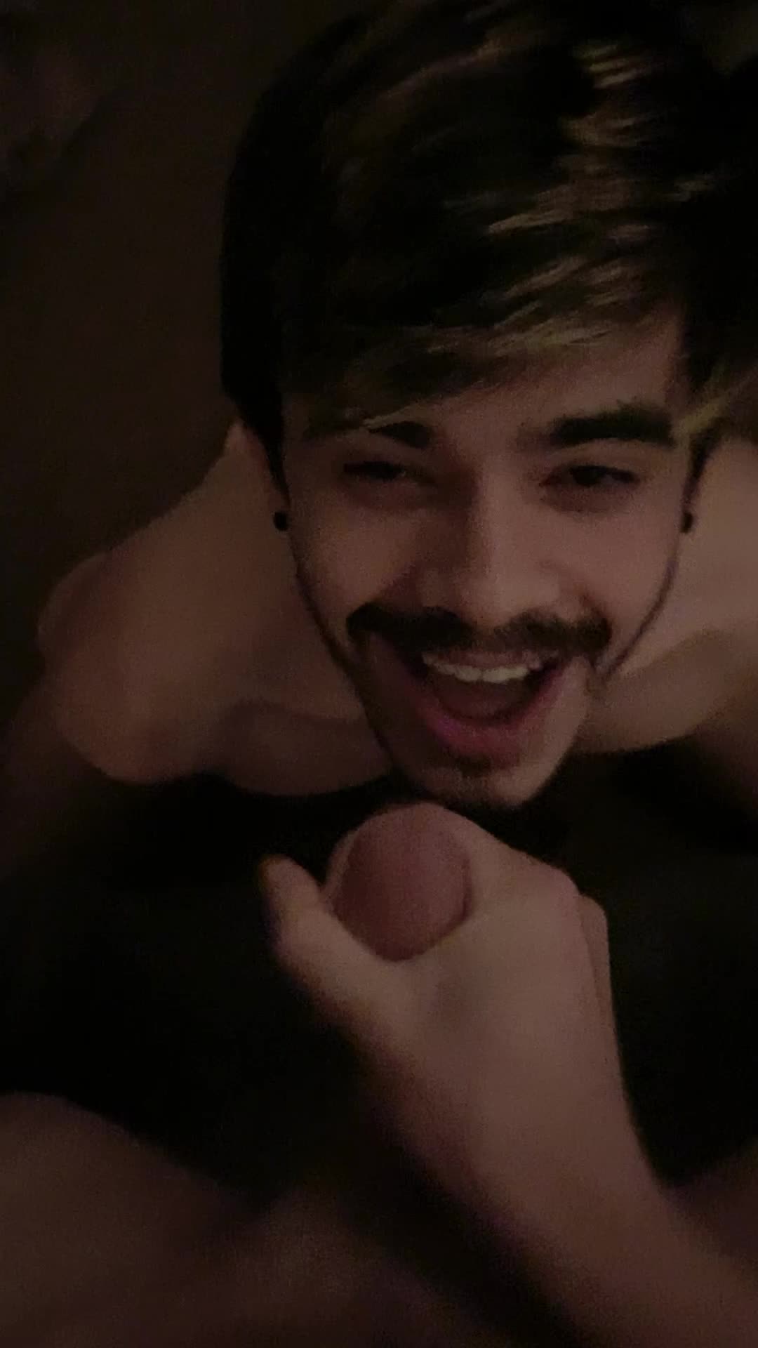 Love having his cum all over my face 😛