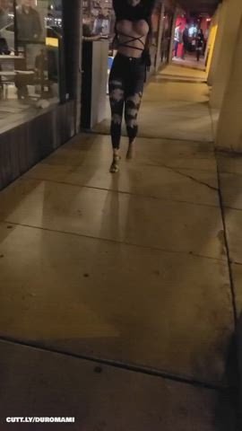 Amateur Big Tits Boobs Compilation Fitness Flashing Public Tits Titty Drop Porn GIF by duromami