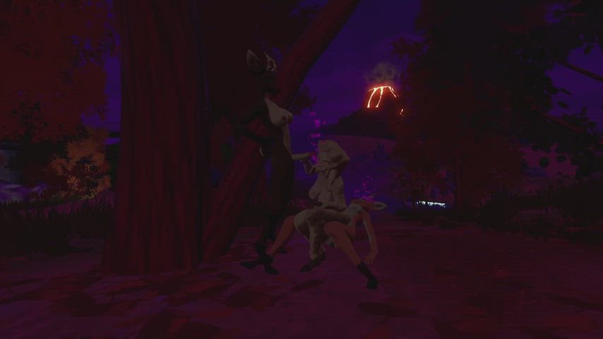 The Pinky Moon is an event that makes creatures... different. 🫣 (Sapphire Safari)