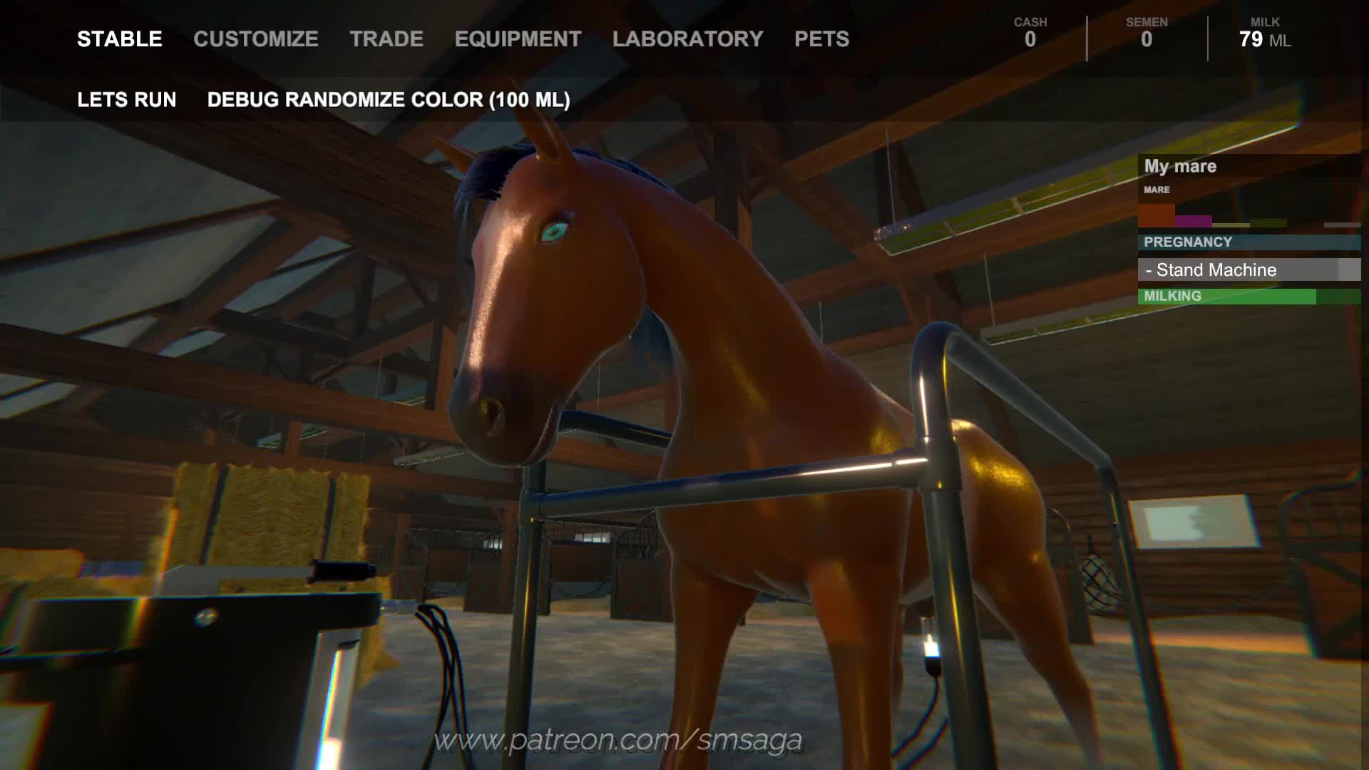 Milking Mare