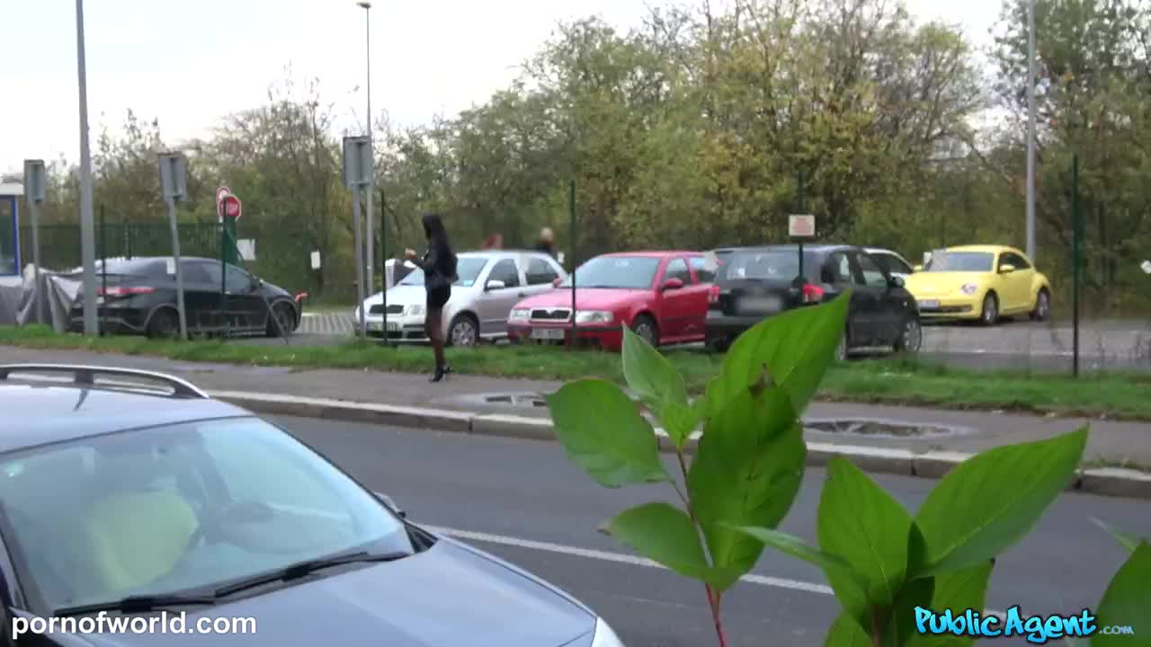 PublicAgent Ania Kinski MILF loses handbag and her panties