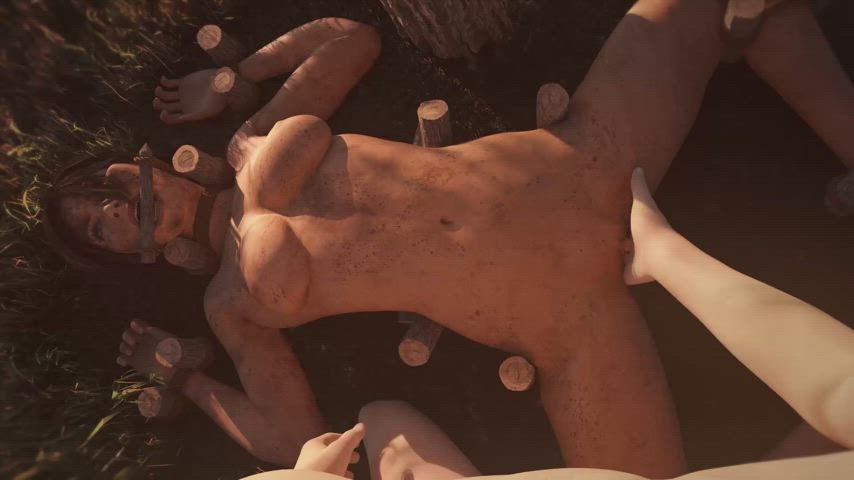 you asked me to go on a camping trip, you just wanted to bring me along so all the men have a cocksleeve to use as a cumdump because their wives don't put out anymore...