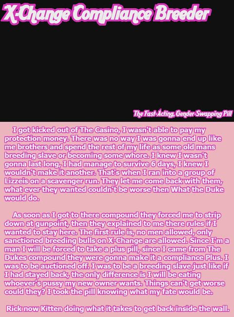 Rick now Kitten should have just sold herself