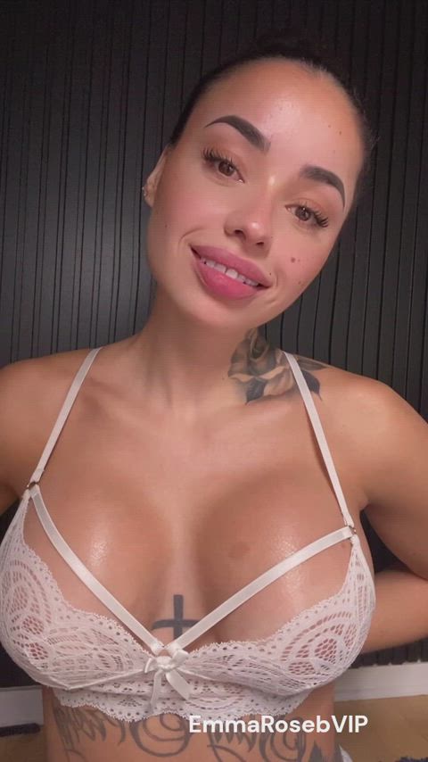 Big Tits Boobs CamSoda Fake Boobs Fake Tits French Lightskinned Tattooed Tits Titty Drop Porn GIF by camsoda