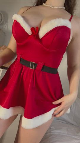 Amateur Big Tits Boobs Christmas College Teen Titty Drop Porn GIF by lamsinka89