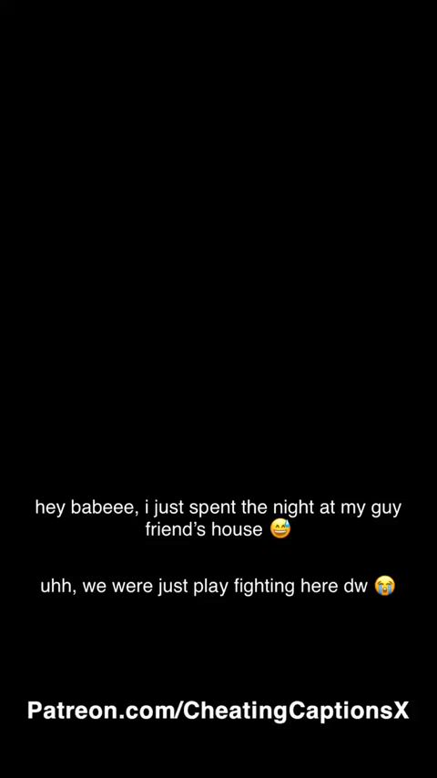 your girl went to her "friend's" house... 😒