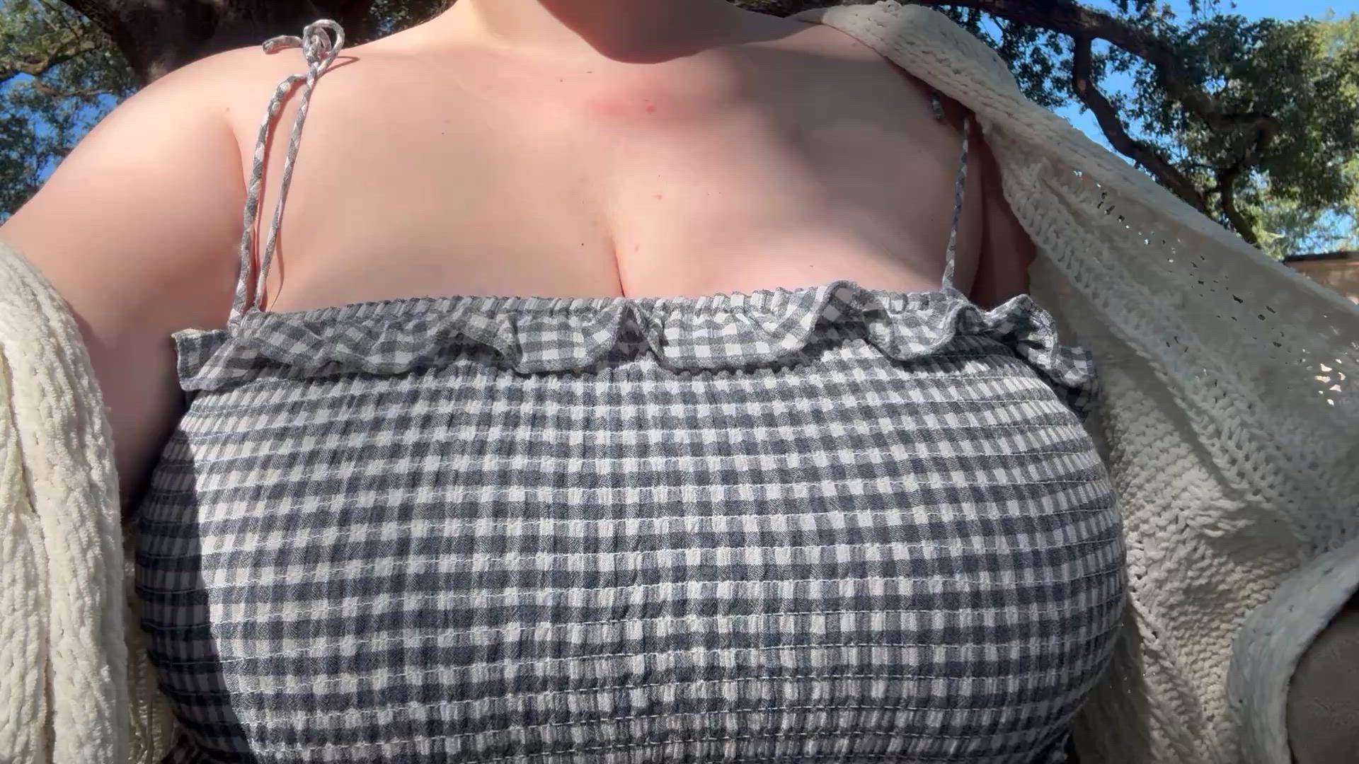 At a busy park rn trying to be sneaky