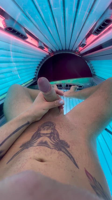 Get on your knees and let me see you taste it