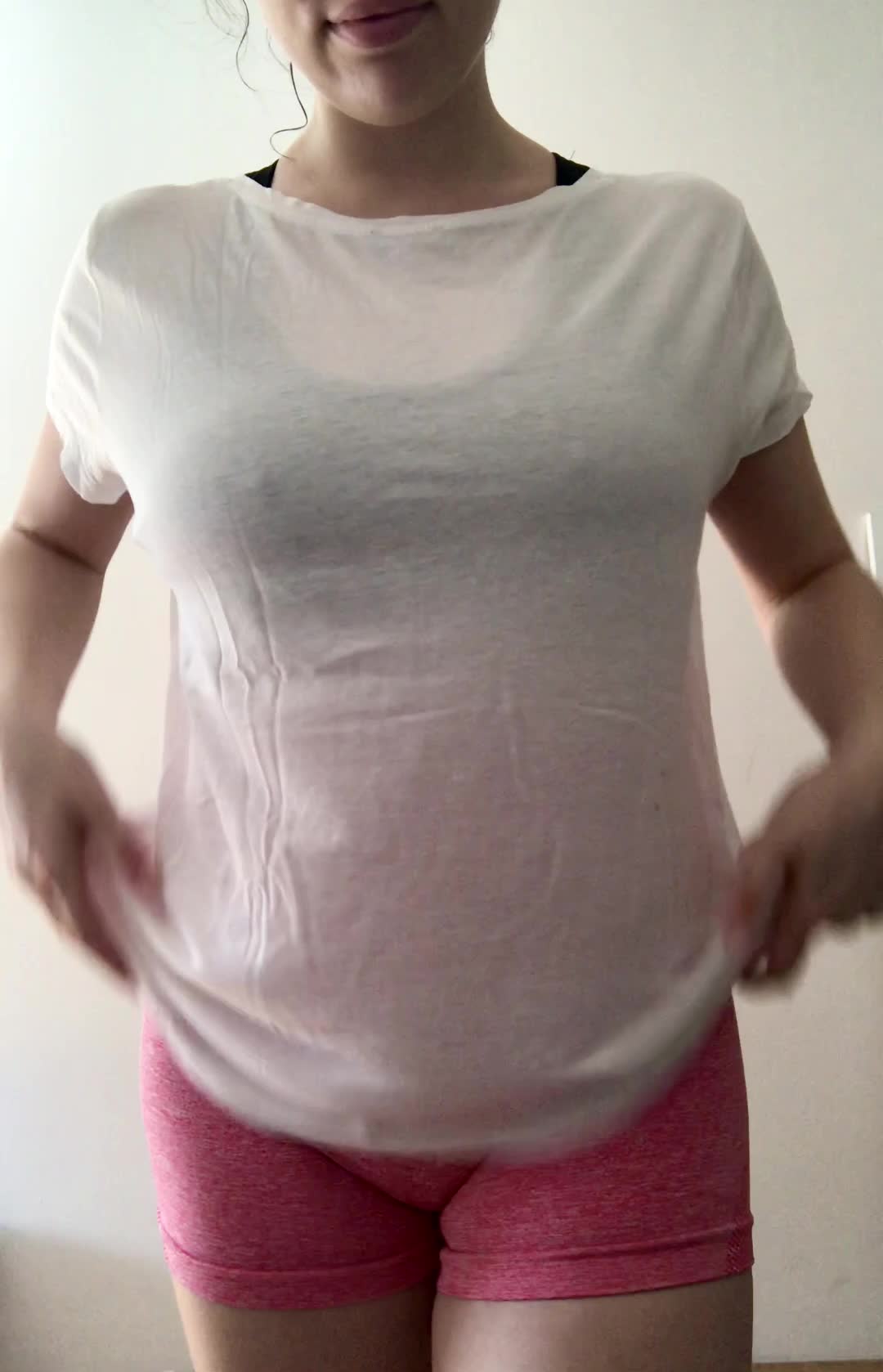 I like to keep them well hidden when I go to the gym, I don't want to distract anyone during their workout :D