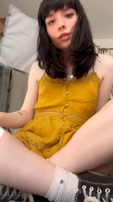 Yellow dress