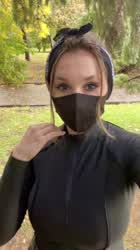 here are two takes.. 1st - I got caught by stranger, 2nd - successful flash :)