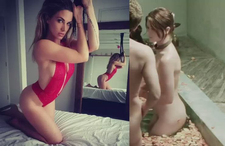 Boobs Celebrity Italian Porn GIF by celebsprincess