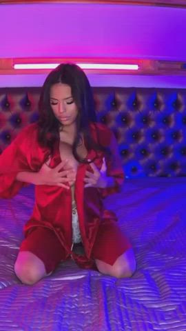 Autumn Falls Big Tits Compilation Natural Tits Pornstar Teen Porn GIF by mollatare