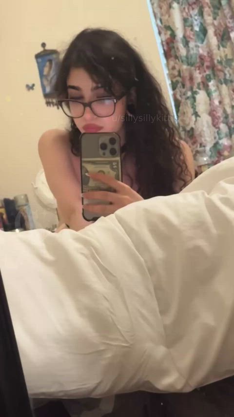 getting weaker for me is a give in, just know you look better begging and even better giving into me 🖤 thumbnail