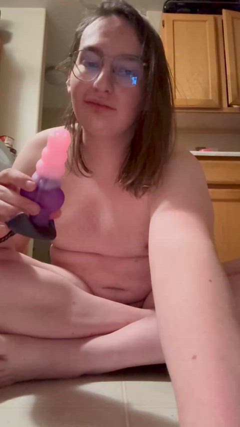 Using my new toy in my hole