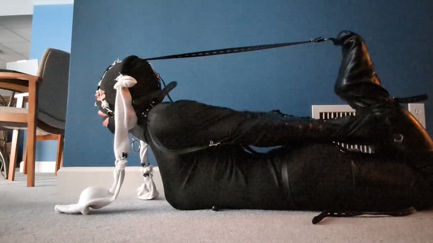 Spending more time hogtied