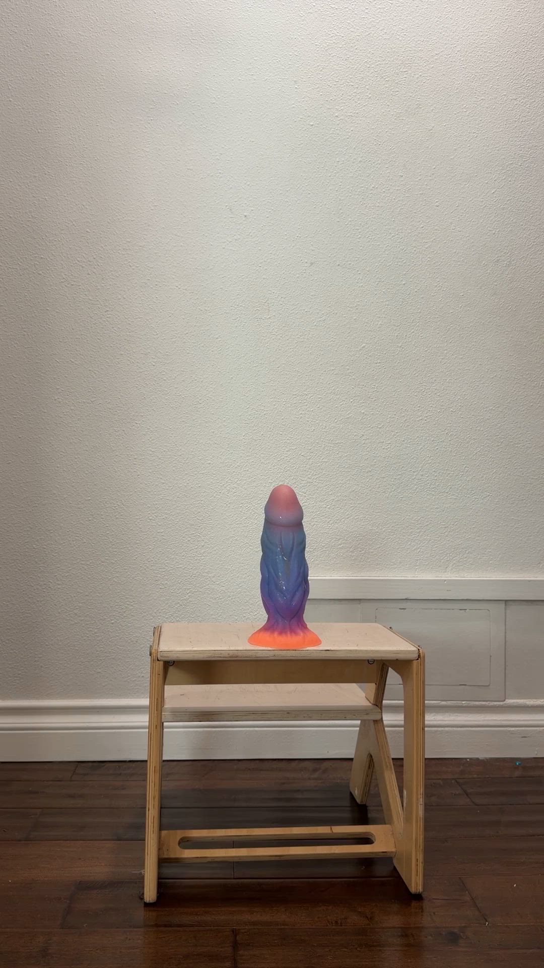 Riding my thick dildo