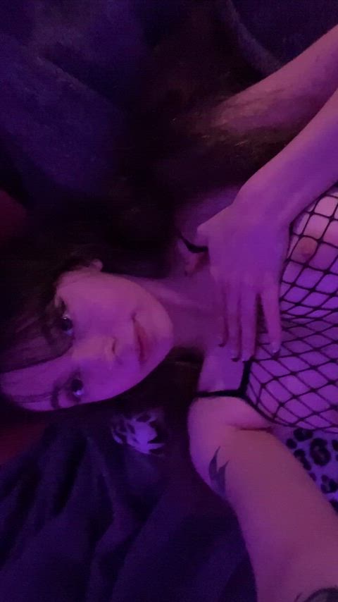 18 Years Old 19 Years Old Barely Legal Egirl NSFW Petite Small Tits Solo Teen TikTok Porn GIF by miamiaof