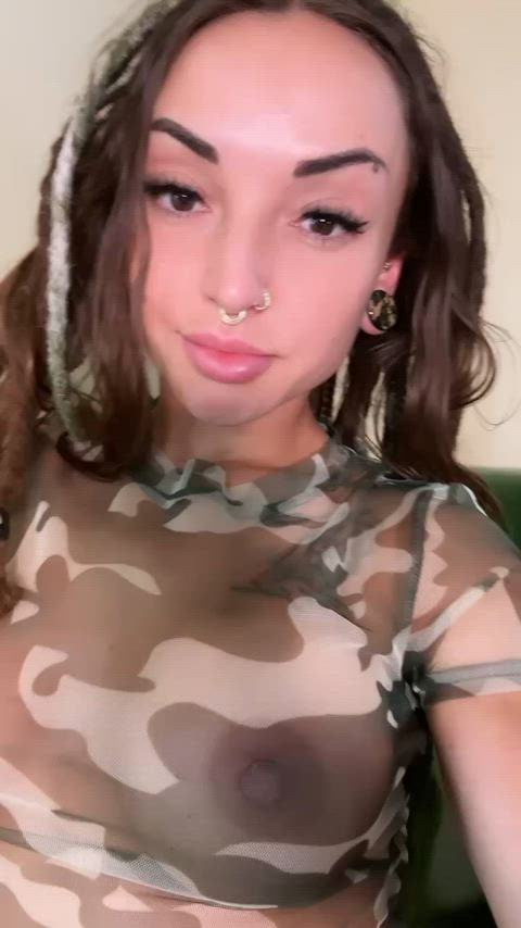 I love transparent clothes