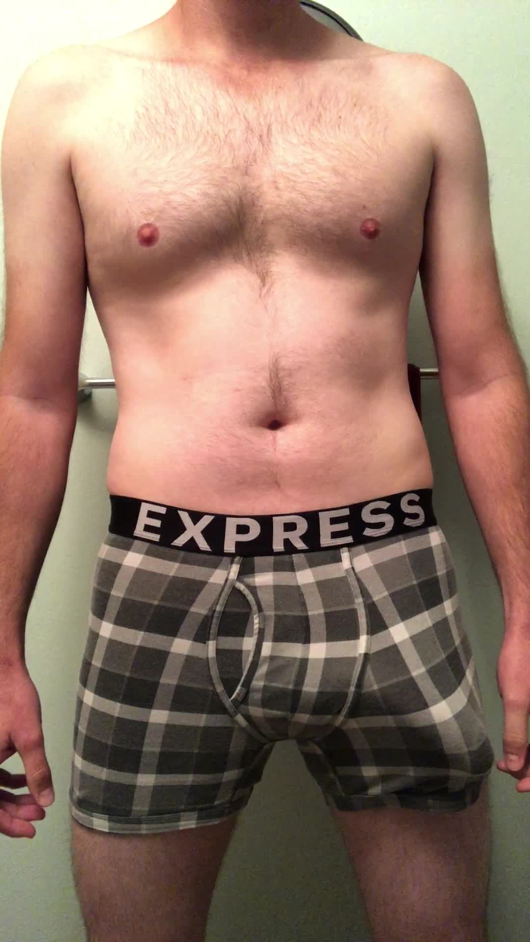 So much bulge you can stroke it