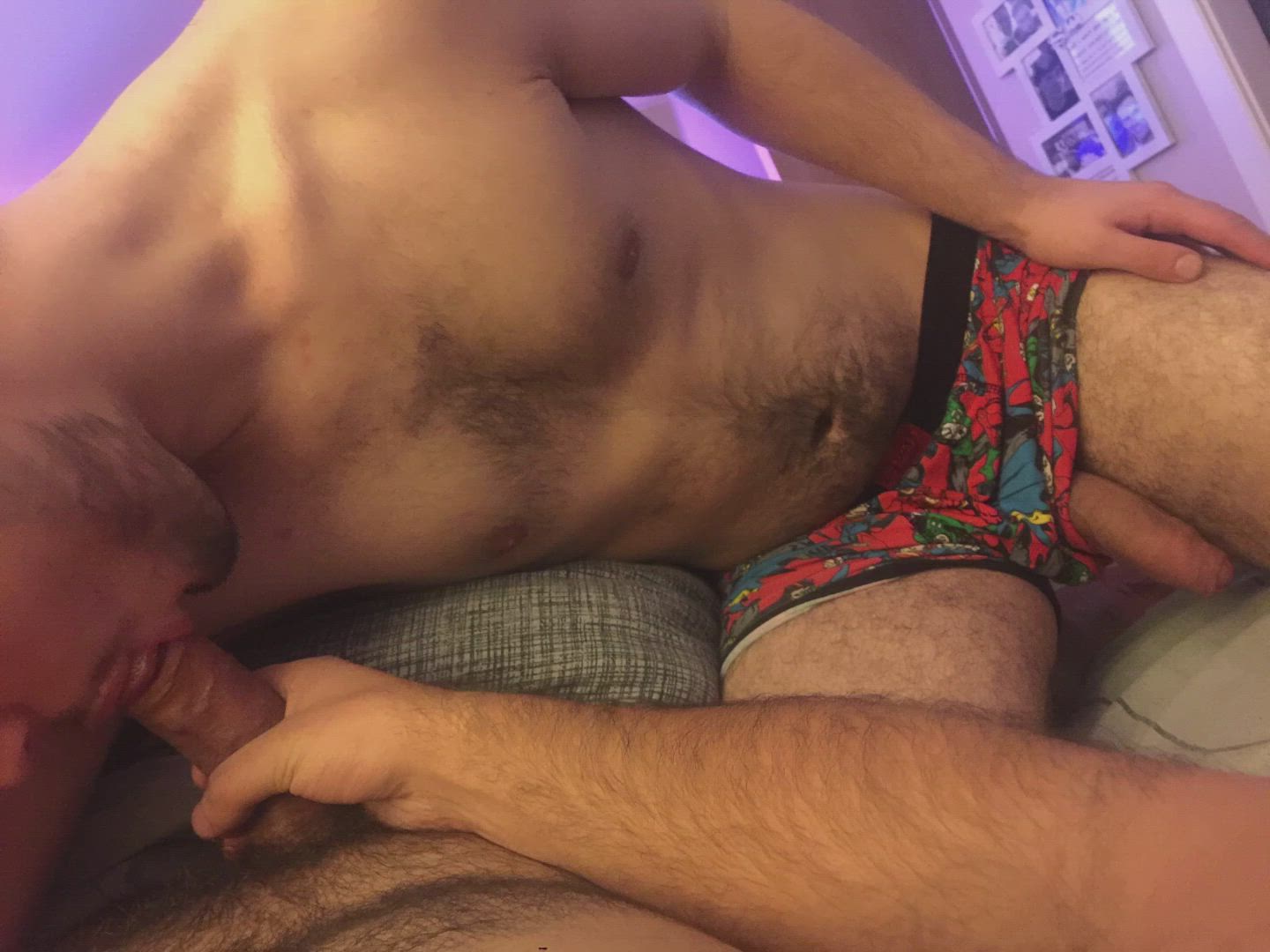 How do you guys like my new underwear? Kal seemed to like them. Raf (22) and Kal (41)