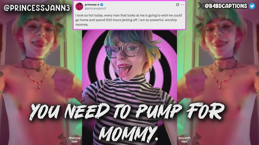 you NEED TO pump for MOMMY