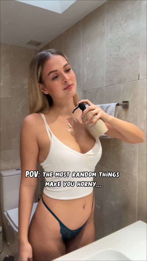 I'm guilty of being horny