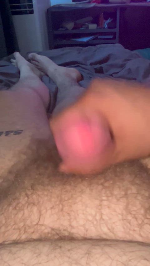 [30] This Redditor said he was straight, but with the way he jerked my cock and made me cum, I think he was lying 🥵💦