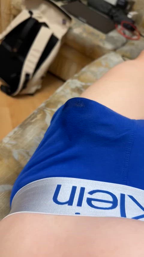 I was edging and soaking my undies with precum, but went too far