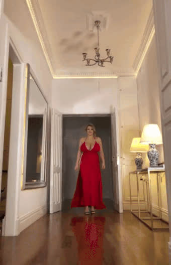 What an entrance!