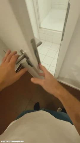 Bathroom Big Ass Big Tits Bouncing Tits Cowgirl Intense Real Couple Riding Porn GIF by duromami