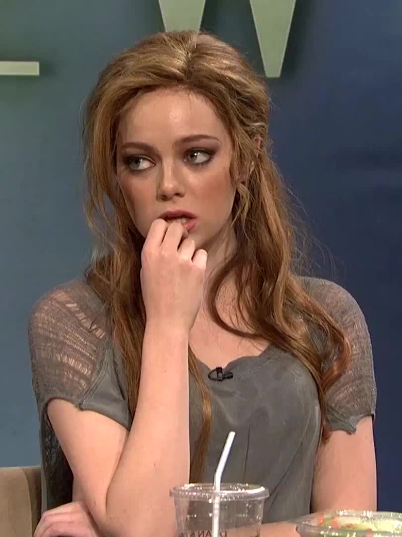 Your sister Emma Stone can’t keep her eyes off the school’s basketball team and their bulging BBCs. It only turns her on more knowing that they bully you everyday. At halftime she’ll help them relax by worshipping their BBCs and you’ll do their HW so they have more time to breed your sister.