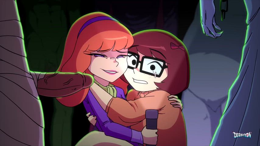 Velma and daphne planning their way out (Derpixon) [Scooby Doo]