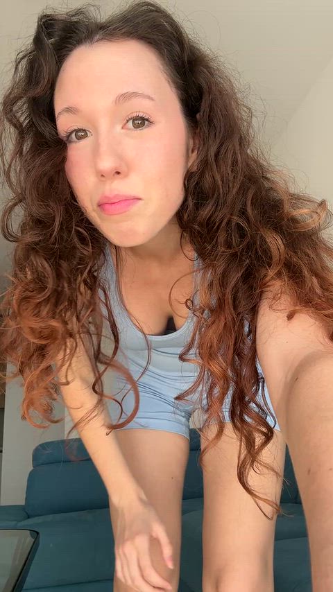 Amateur Boobs Cute Homemade NSFW OnlyFans Solo Teen Tits Porn GIF by lillymaki