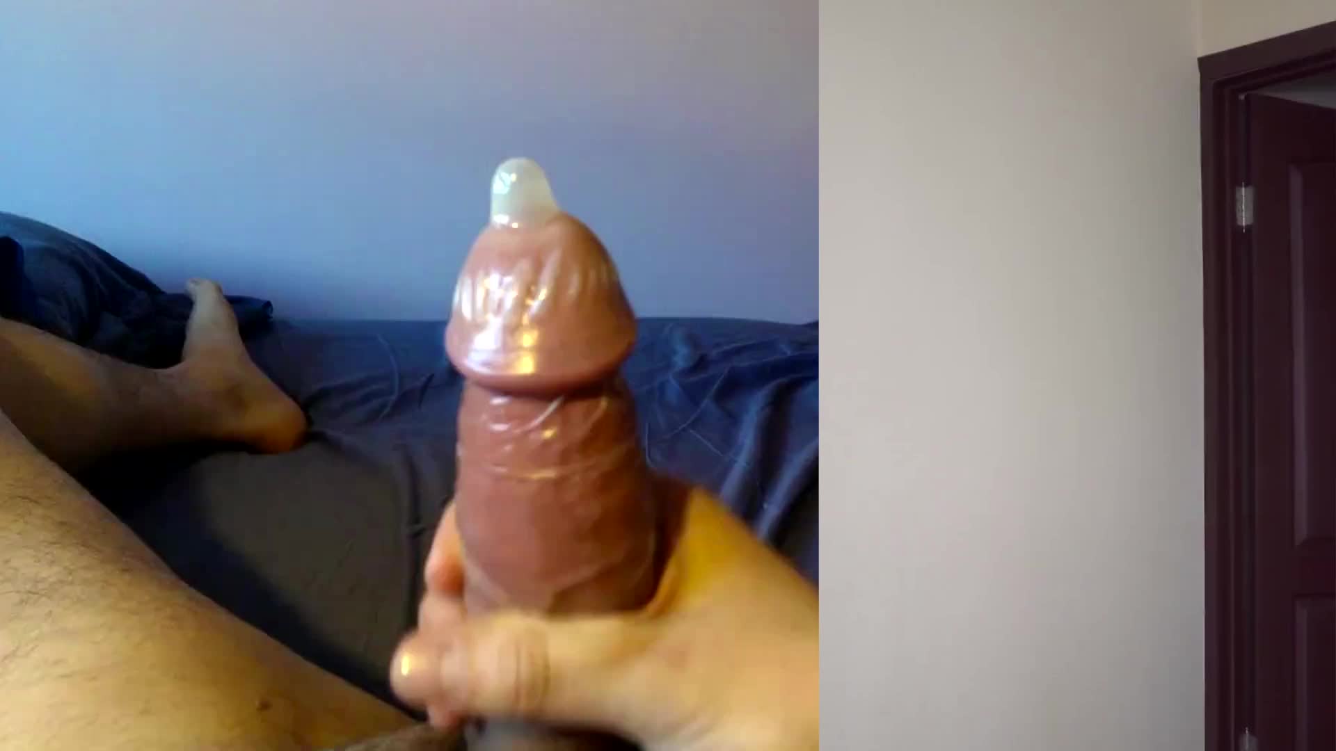 They broke his condom