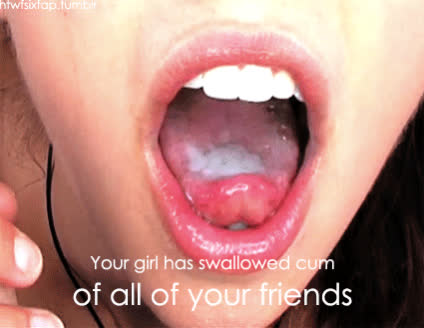 And she savored every drop