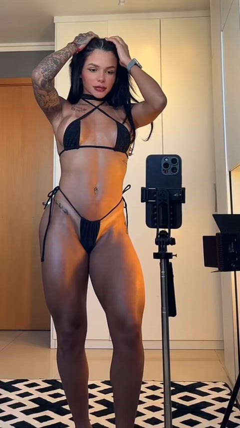 Be honest, does my muscle make you weak?