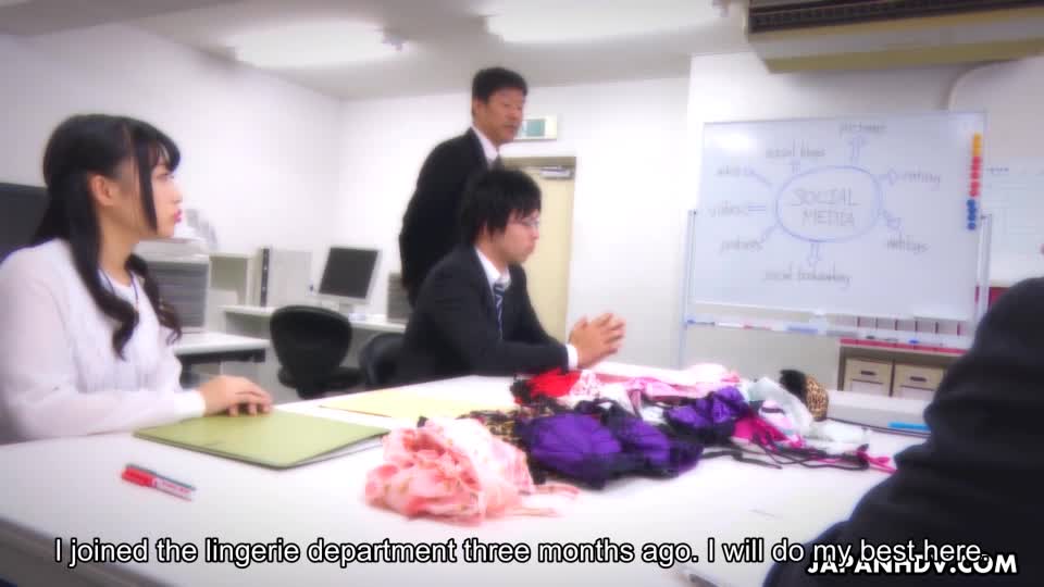 Yui Ayase Hot Threesome At The Office