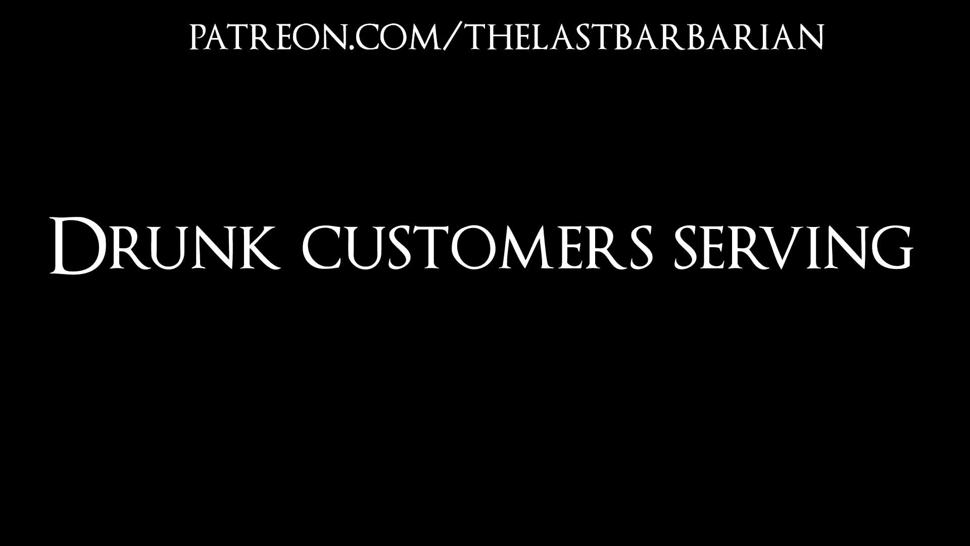 The Last Barbarian 0.8.8 - The waitress quest and character customization