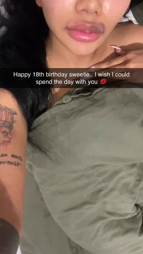 Mom celebrating her son’s 18th birthday