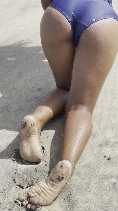 Dirty fun on the beach?