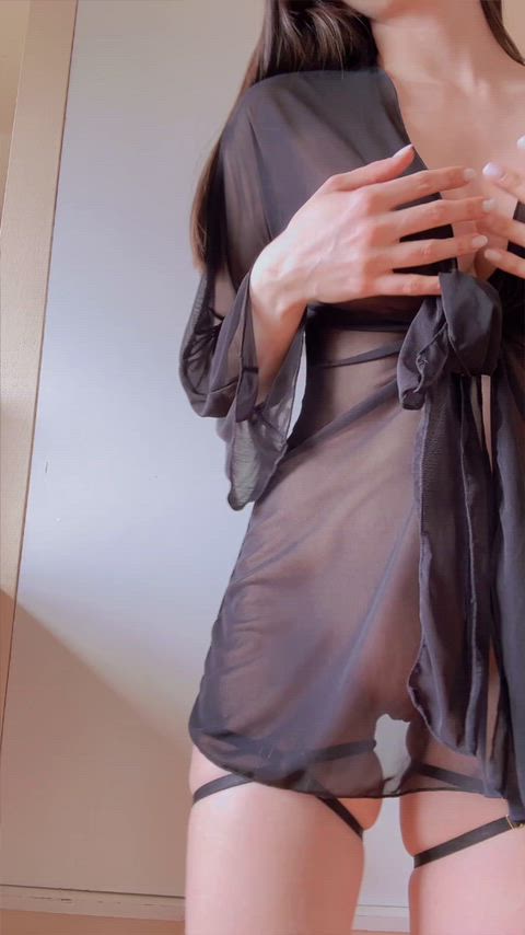 Taking sheer clothes to another level