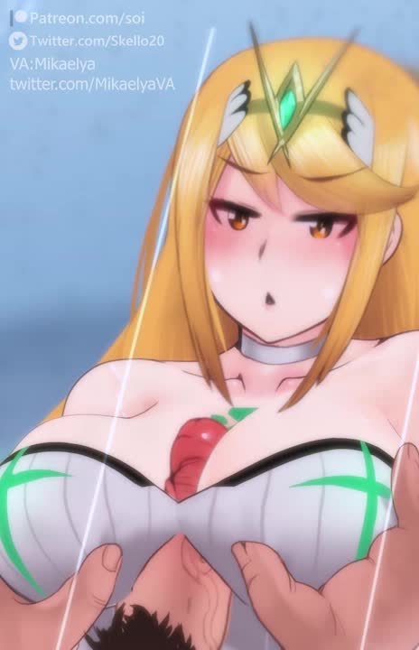 Mythra Shower Fuck