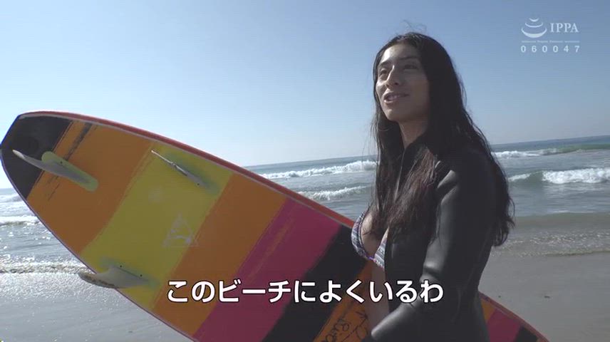 Surf Girl With Big Tits And Ass Gets Picked Up In L.A. And Makes Her Porn Debut By Straddling A Man With Her Obscene Dynamite Body Shaking Hard Violet (23)