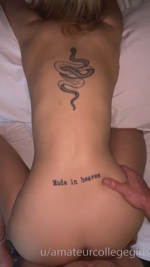 Her pussy was made in heaven (OC)