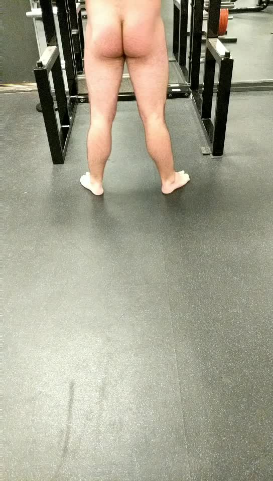 Never squatted naked before