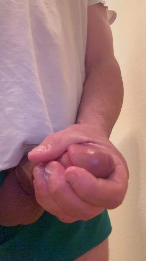 Fat Cock Friday! Jerking My Fat Cock And Shooting A Crazy Load