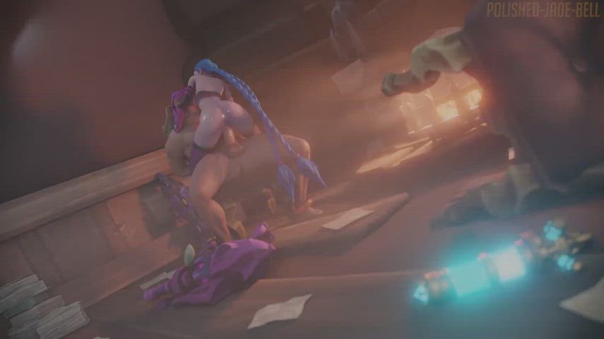 Jinx's Interrogation (Animation: Polished Jade Bell Voice: Yunadere)