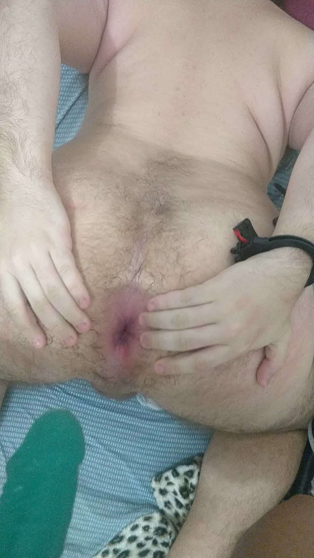 Mistress wants everyone to see my beginners wrecked hole